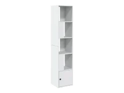 Biblioteca| Estante 40x36x189 cm derivados de madeira PT446823 Branco