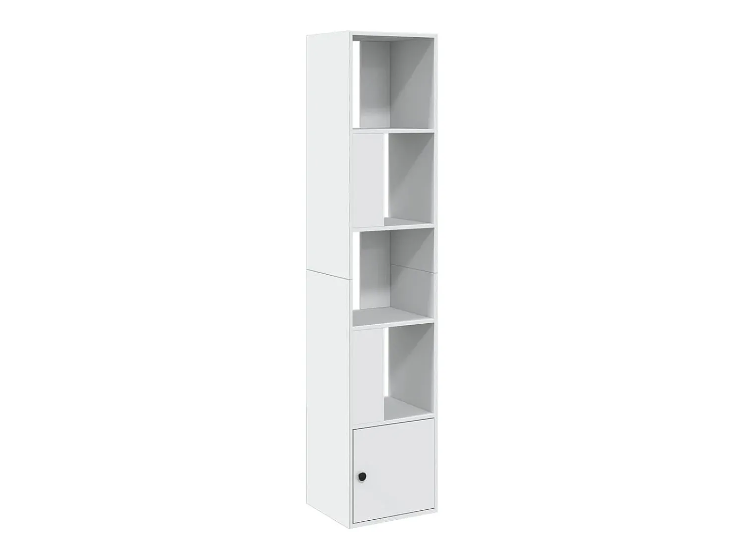 Biblioteca| Estante 40x36x189 cm derivados de madeira PT446823 Branco
