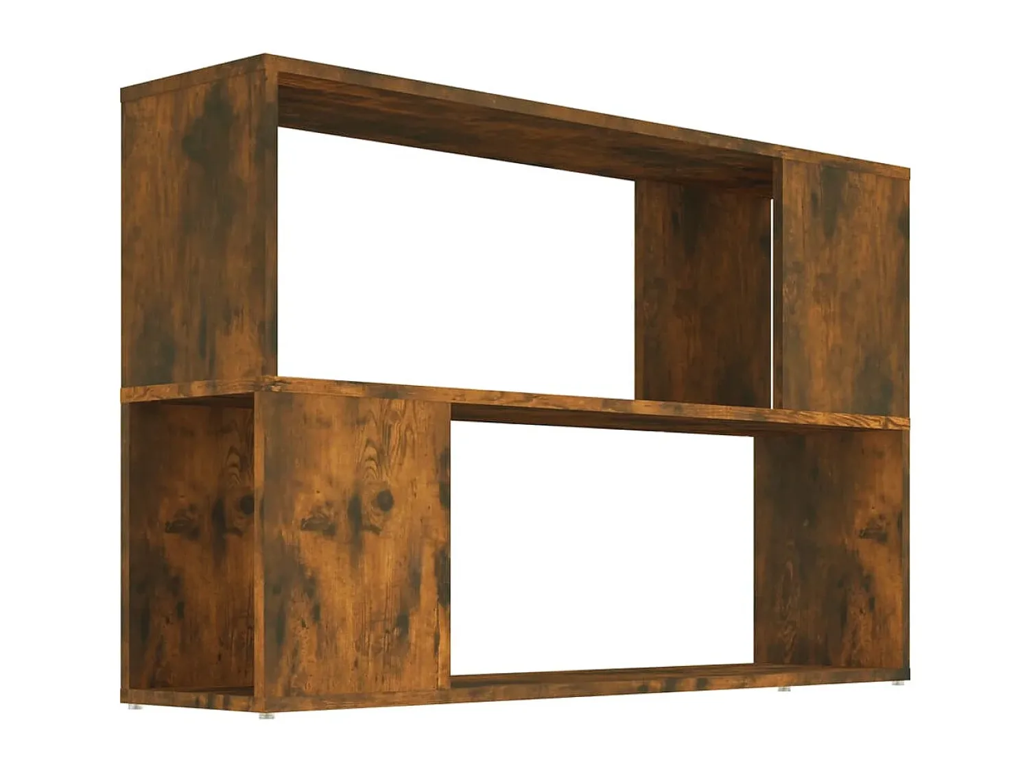 Hot Estante 100x24x63 cm derivados de madeira carvalho fumado PT171533 Castanho