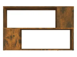 Hot Estante 100x24x63 cm derivados de madeira carvalho fumado PT171533 Castanho
