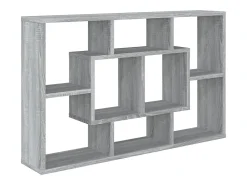 vidaxl Estante 85x16x52,5 cm derivados de madeira sonoma^ Prateleira