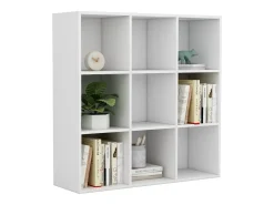 Vitrina*vidaxl Estante 98x29x97,5 cm derivados madeira Branco