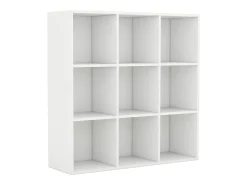 Vitrina*vidaxl Estante 98x29x97,5 cm derivados madeira Branco