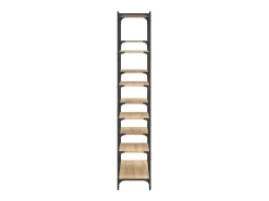 Sale Estante 100x32x170 cm derivados madeira/ferro carvalho sonoma PT783605 Castanho