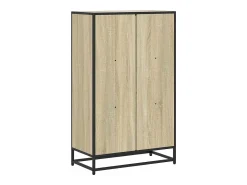 Biblioteca*vidaxl Estante 65,5x33x107,5 cm derivados madeira cor carvalho sonoma Natural escuro