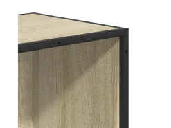 Biblioteca*vidaxl Estante 65,5x33x107,5 cm derivados madeira cor carvalho sonoma Natural escuro