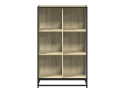 Biblioteca*vidaxl Estante 65,5x33x107,5 cm derivados madeira cor carvalho sonoma Natural escuro