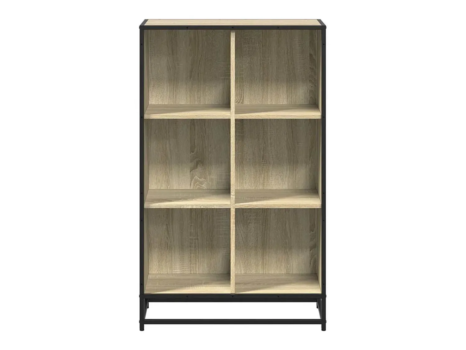 Biblioteca*vidaxl Estante 65,5x33x107,5 cm derivados madeira cor carvalho sonoma Natural escuro