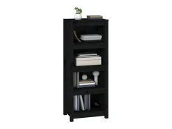 Best Estante 50x35x125,5 cm madeira de pinho maciça PT204601 Preto