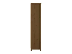 Vitrina|vidaxl Estante 50x35x154 cm madeira de pinho maciça mel Castanho