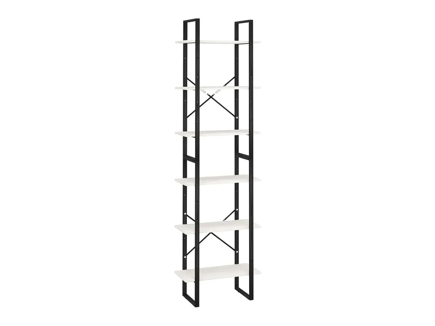 Prateleira* Estante 60x30x210 cm madeira de pinho maciça PT335408 Branco