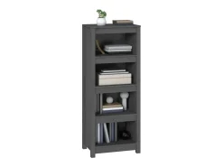 Biblioteca* Estante 50x35x125,5 cm madeira de pinho maciça cinza PT644524 Cinzento