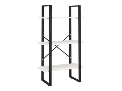 Prateleira| Estante 60x30x105 cm madeira de pinho maciça PT415266 Branco