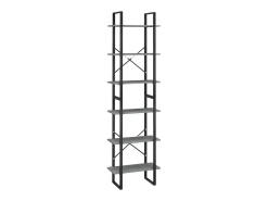 vidaxl Estante 60x30x210 cm madeira de pinho maciça^ Prateleira