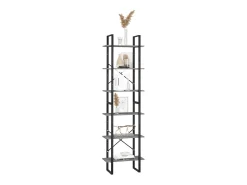 vidaxl Estante 60x30x210 cm madeira de pinho maciça^ Prateleira