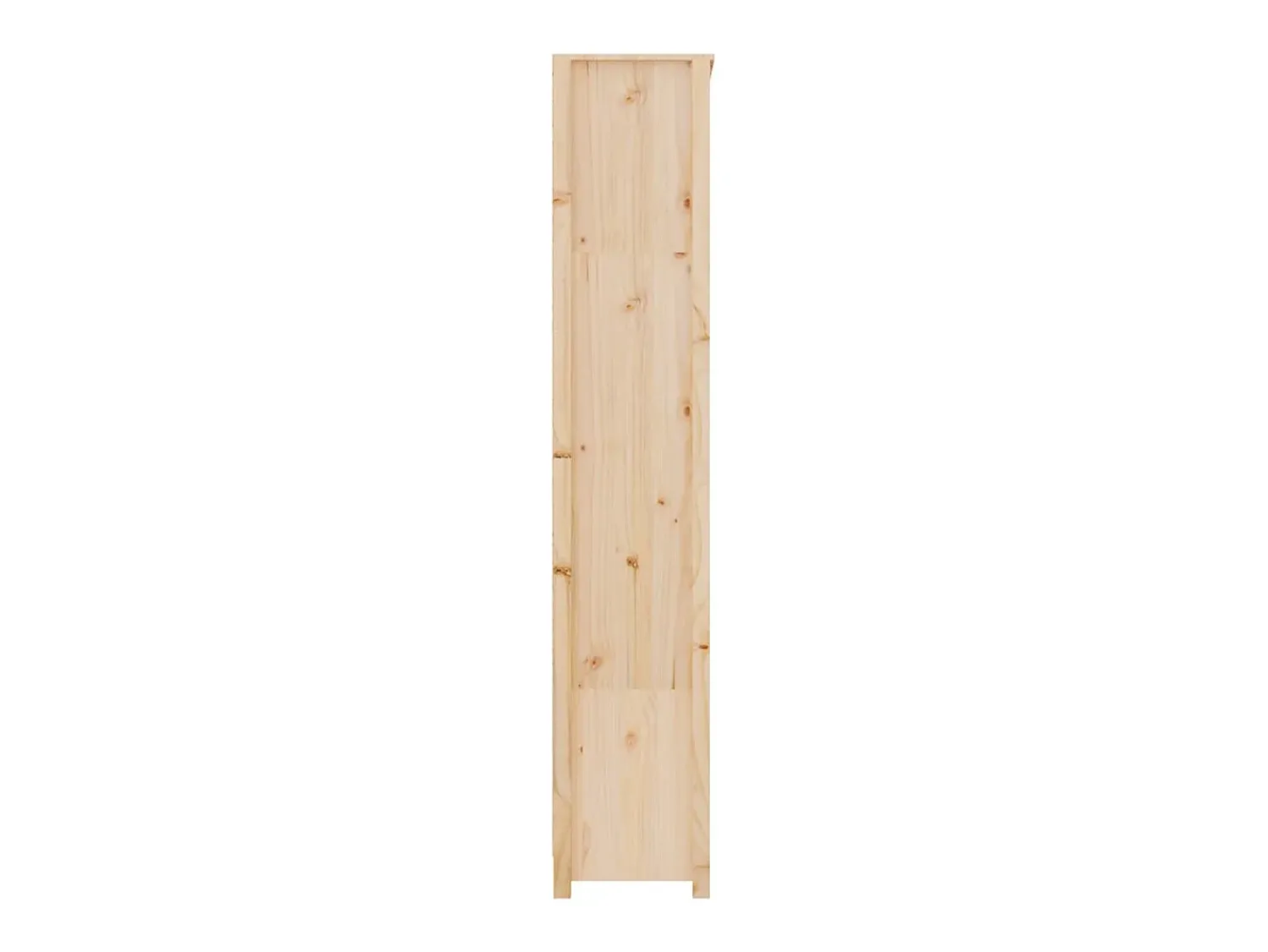 Online vidaxl Estante 80x35x183 cm madeira de pinho maciça Multicor