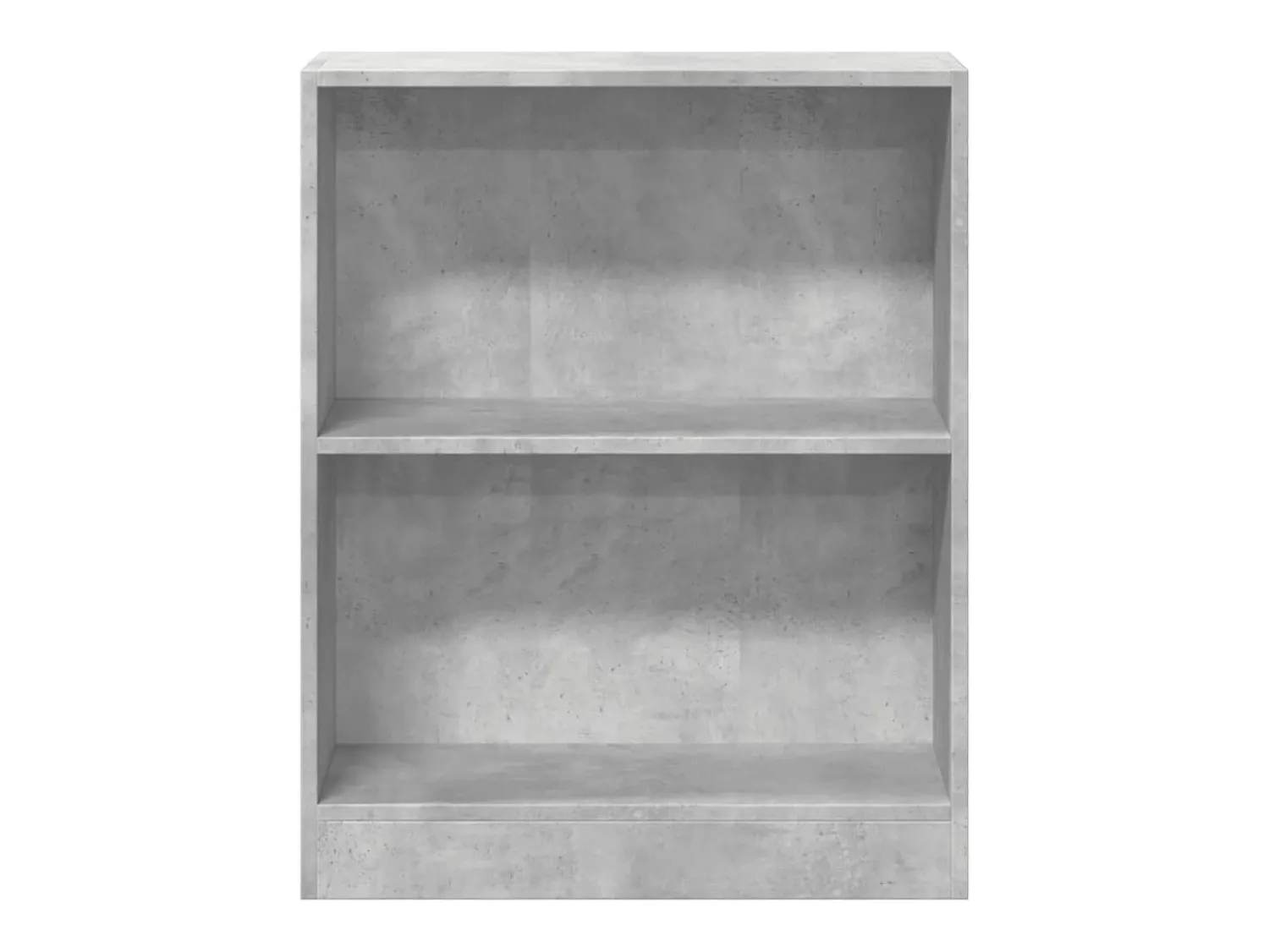 Vitrina|vidaxl Estante 60x24x76 cm madeira processada cinza cimento Cinzento claro