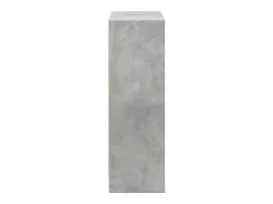 Vitrina|vidaxl Estante 60x24x76 cm madeira processada cinza cimento Cinzento claro