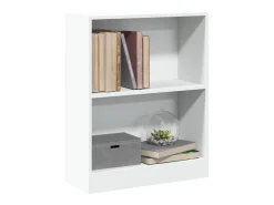 Vitrina*vidaxl Estante 60x24x76 cm madeira processada Branco