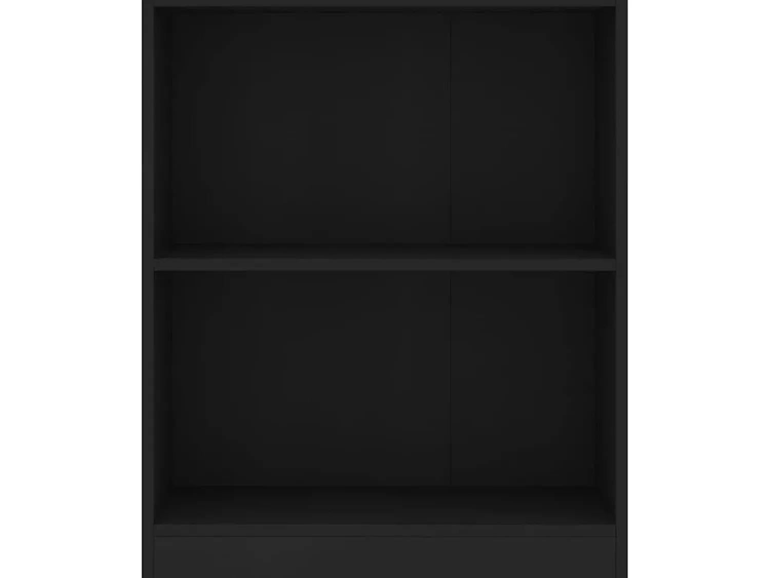 Biblioteca| Estante 60x24x76 cm madeira processada PT668085 Preto