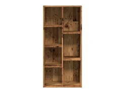 vidaxl Estante 50x25x104 cm madeira velha^ Biblioteca