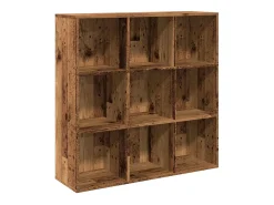 Clearance vidaxl Estante 98x29x97,5 cm madeira velha Castanho
