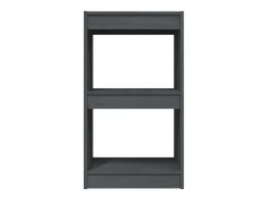 Online Estante 40x30x71,5 cm pinho maciço PT559851 Cinzento