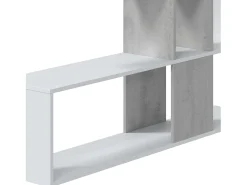 Prateleira* Estante ZigZag, cimento/ mate, 145x29x145 cm Branco