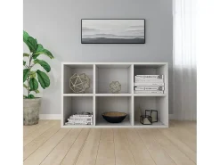 Vitrina*vidaxl Estante/aparador 66x30x98 cm contraplacado Branco