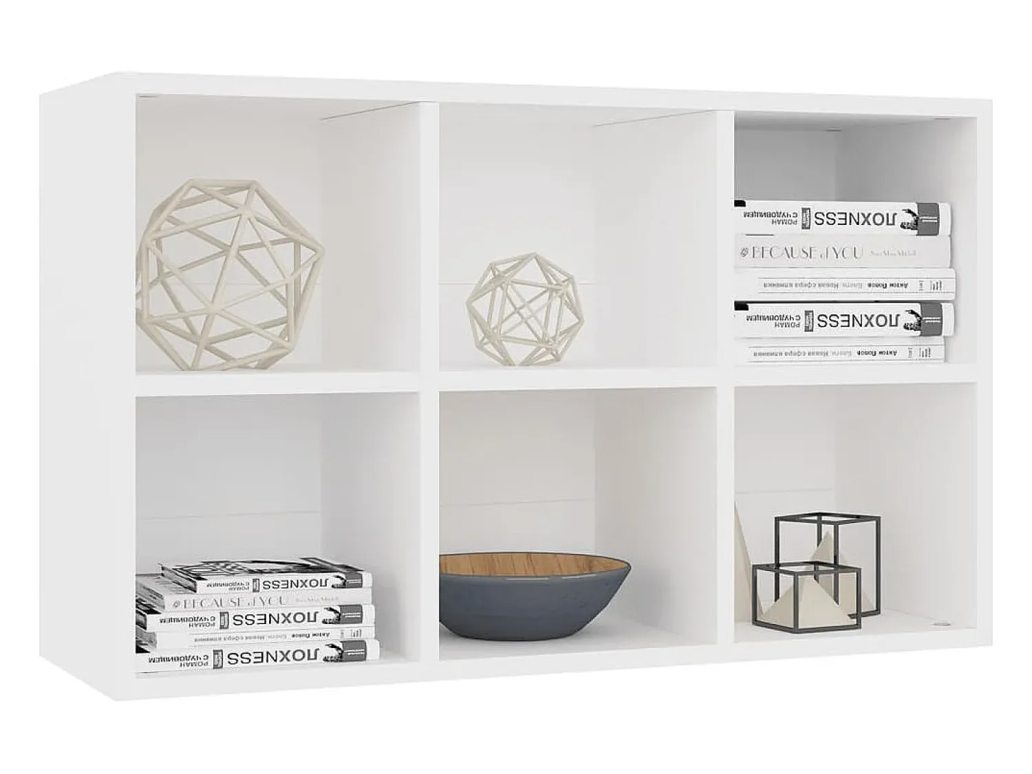 Vitrina*vidaxl Estante/aparador 66x30x98 cm contraplacado Branco