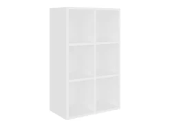 Vitrina*vidaxl Estante/aparador 66x30x98 cm contraplacado Branco