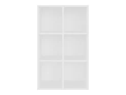 Vitrina*vidaxl Estante/aparador 66x30x98 cm contraplacado Branco