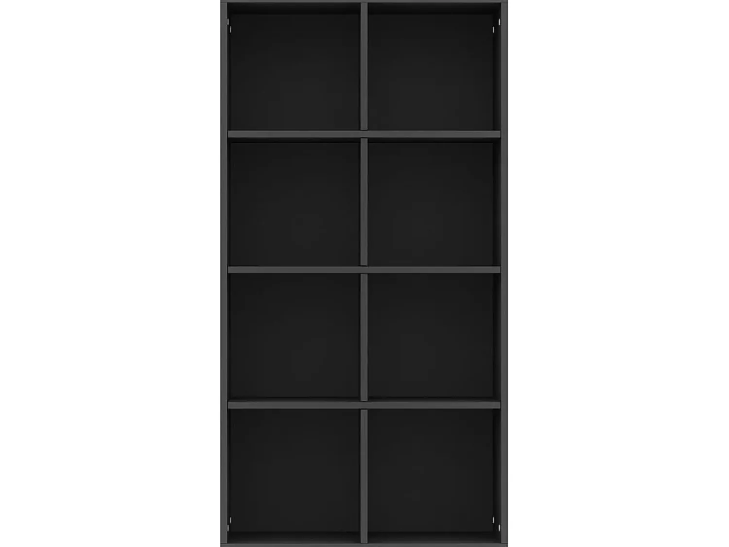 Biblioteca| Estante/aparador 66x30x130 cm contraplacado PT630578 Preto