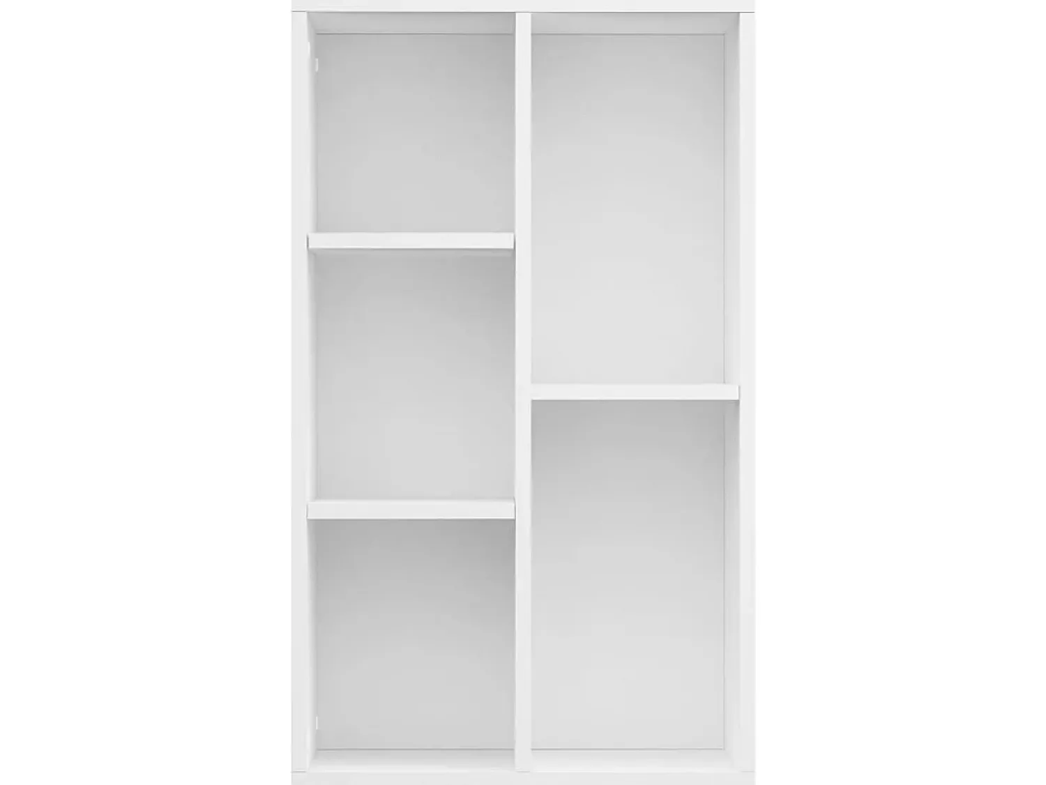 Biblioteca* Estante/aparador 50x25x80 cm contraplacado PT606625 Branco