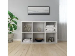 Biblioteca* Estante/aparador 66x30x98 cm contraplacado PT258260 Branco