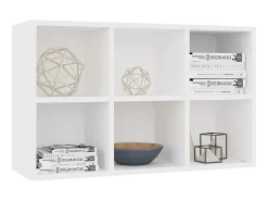 Biblioteca* Estante/aparador 66x30x98 cm contraplacado PT258260 Branco