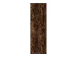 Online vidaxl Estante/aparador 50x25x80 cm derivados madeira carvalho fumado Castanho