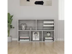 Clearance Estante/aparador 50x25x80 cm derivados madeira sonoma PT712037 Cinzento