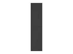 Vitrina|vidaxl Estante/aparador 66x30x130 cm derivados de madeira Preto
