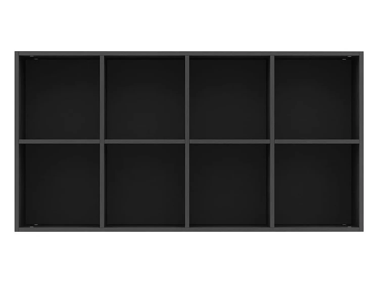 Vitrina|vidaxl Estante/aparador 66x30x130 cm derivados de madeira Preto