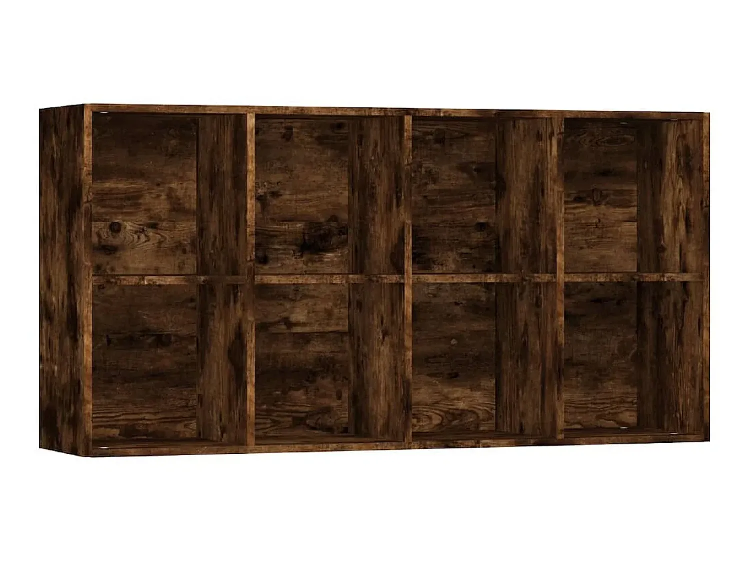 Biblioteca* Estante/aparador 66x30x130 cm derivados madeira carvalho fumado PT628149 Castanho