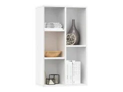 Vitrina|vidaxl Estante/aparador 50x25x80 cm derivados de madeira Branco