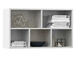 Vitrina|vidaxl Estante/aparador 50x25x80 cm derivados de madeira Branco
