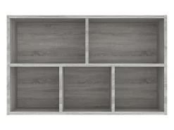 Hot vidaxl Estante/aparador 50x25x80 cm derivados madeira sonoma Cinzento