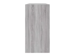 Hot vidaxl Estante/aparador 50x25x80 cm derivados madeira sonoma Cinzento