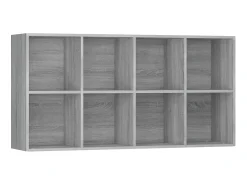 Biblioteca| Estante/aparador 66x30x130 cm derivados madeira sonoma PT832198 Cinzento