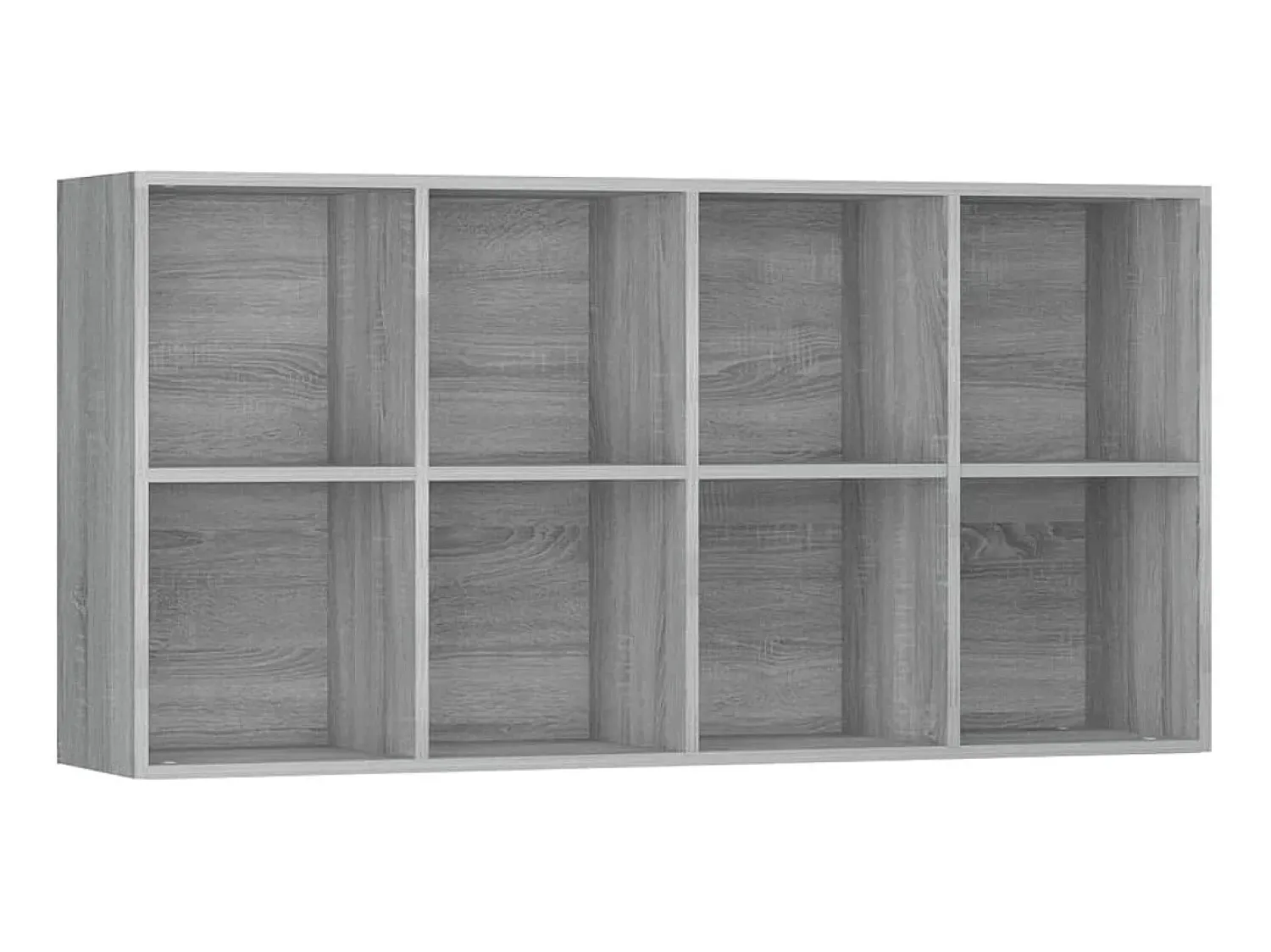 Biblioteca| Estante/aparador 66x30x130 cm derivados madeira sonoma PT832198 Cinzento