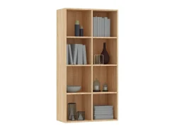 Biblioteca* Estante/aparador 66x30x130cm contraplaco cor carvalho sonoma PT110850 Castanho