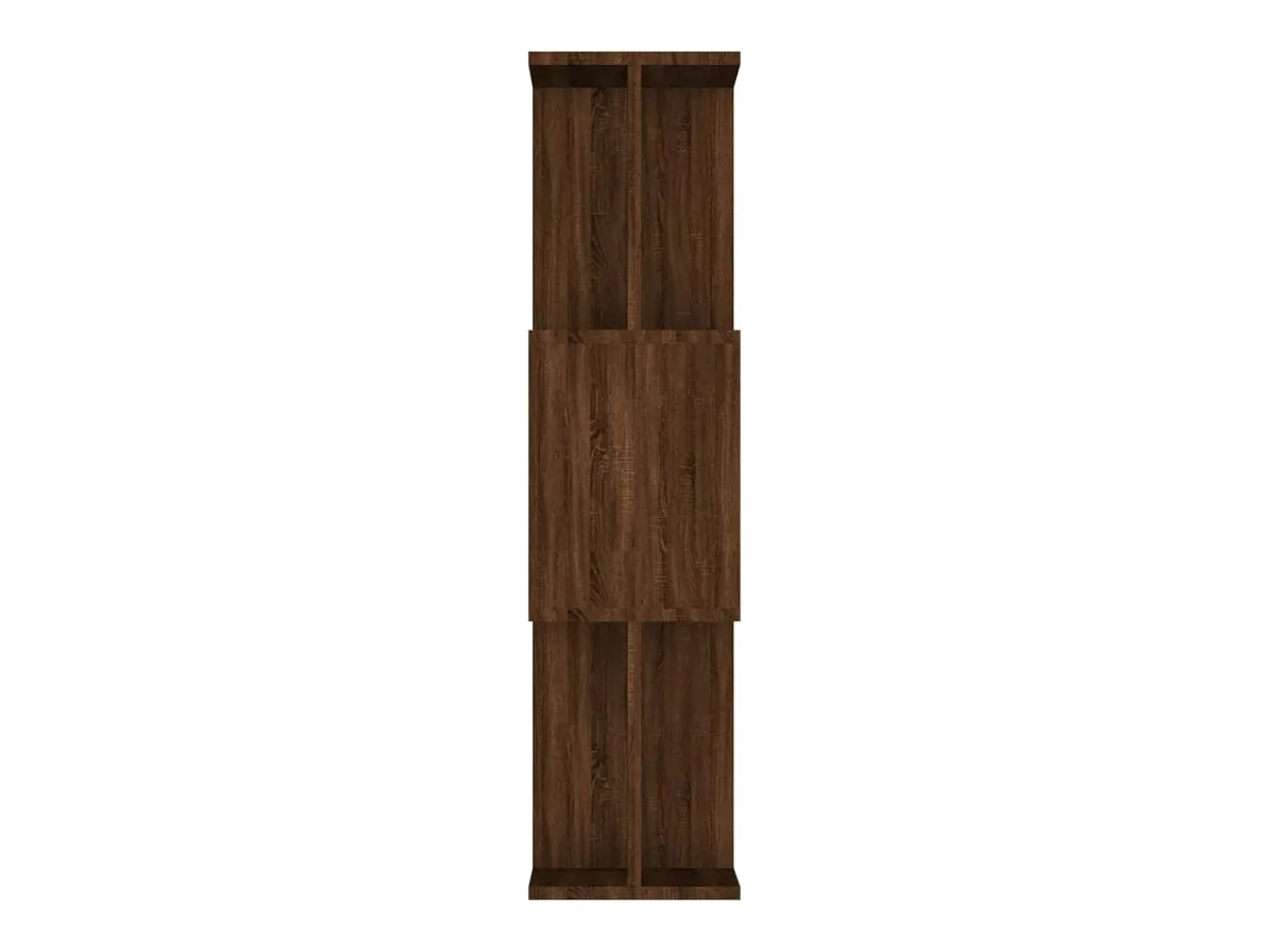 Vitrina*vidaxl Estante/divisória madeira proces. 80x24x96cm carvalho Castanho