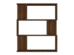 Outlet Estante/divisória madeira proces. 80x24x96cm carvalho PT960935 Castanho